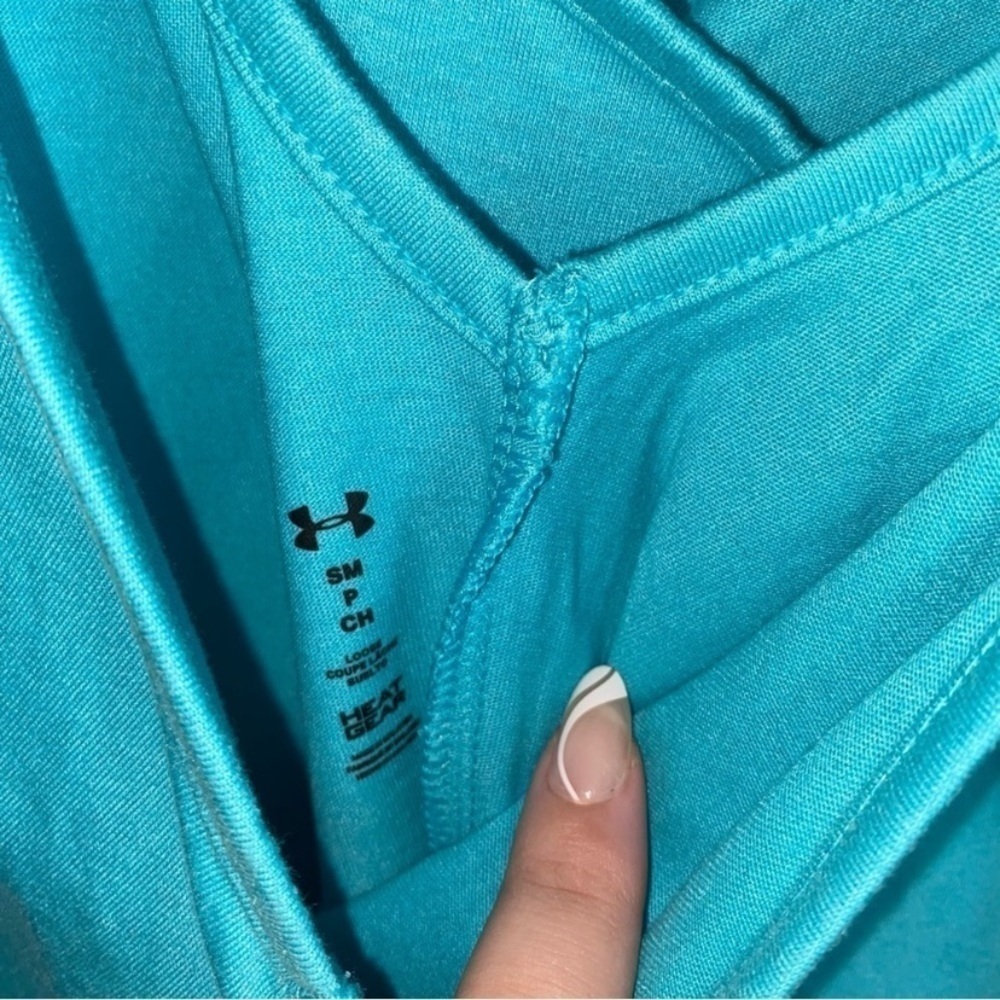 Under Armor Blue Cross Back Tank - Picture 4 of 4
